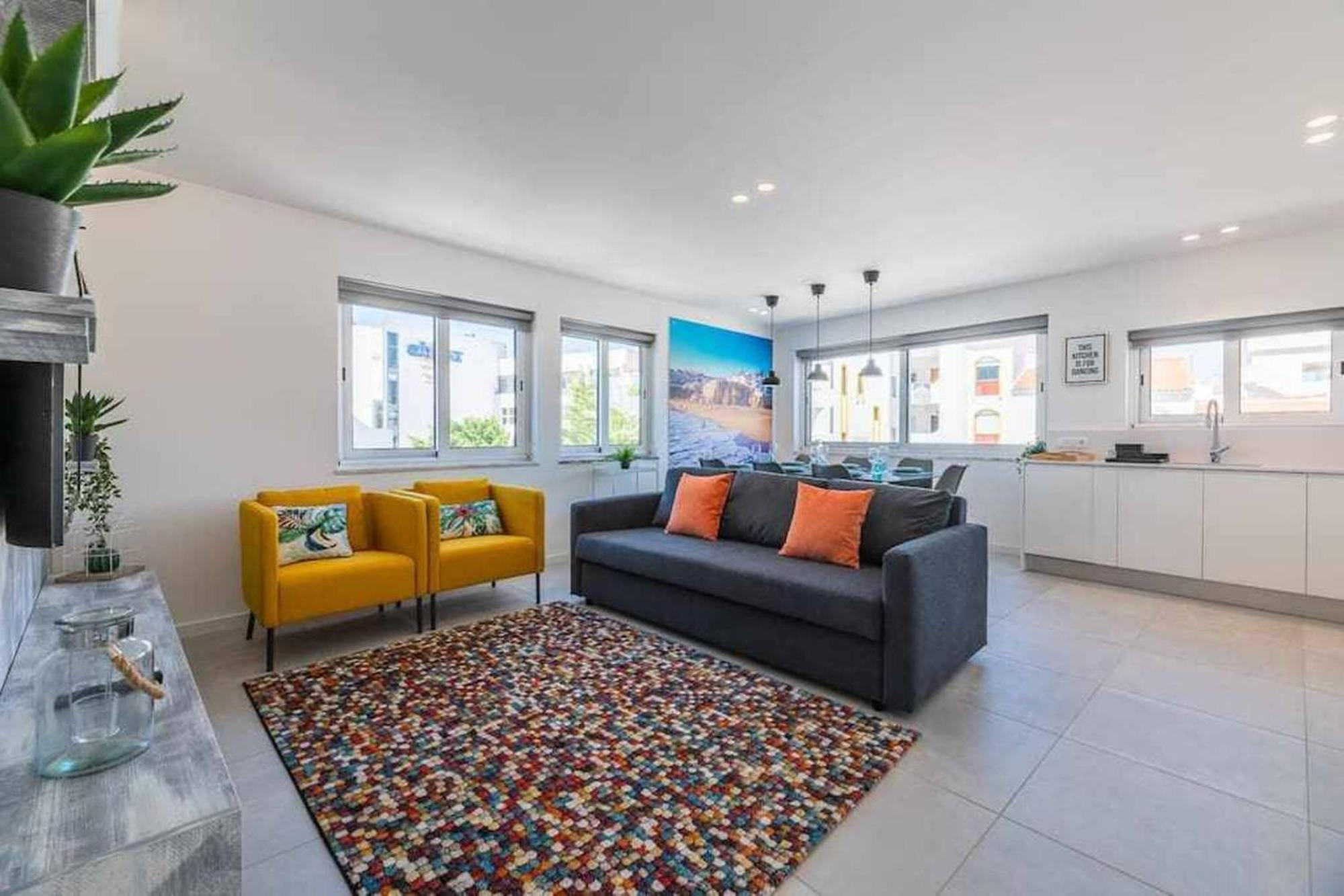 Central Town 2-Bedroom Apartment Albufeira Extérieur photo